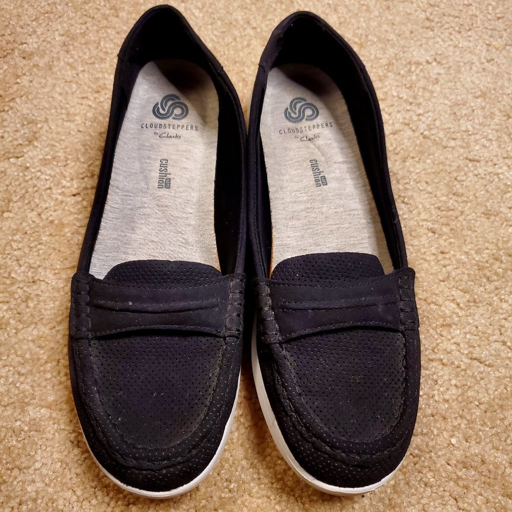 Clarks Cloudstepper slip on boat shoes